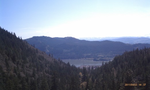 View from Burdoin Mountain