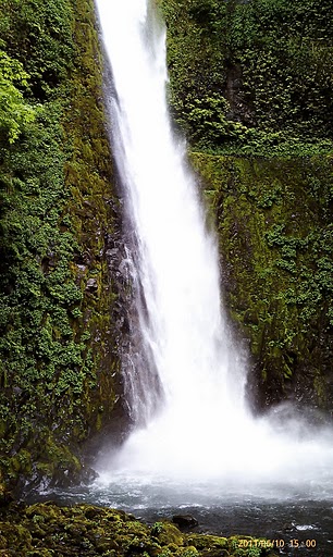 Base of the Waterfall at Eagle Creek